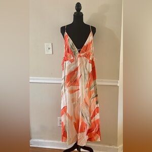 New, never worn H&M slip dress 50”L from shoulder to hem.